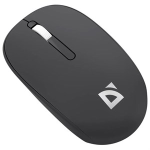 Мышь беспроводная DEFENDER Smart MM-396, 1600 dpi, 2 кнопки + 1 колесо-кнопка, оптическая, черная, 52396 - фото 10218790
