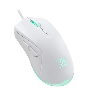 Мышь проводная DEFENDER Arga GM-049, 1200/1800/2400/3600 dpi, 5 кнопок + 1 колесо-кнопка, белый, 52048 - фото 10218799