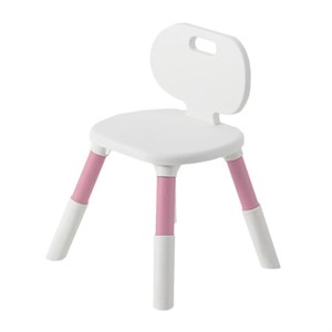 Стул детский BRABIX KIDS CC-001, 2-8 лет, пластик розовый + белый, 533294 - фото 10429790