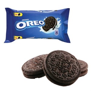 Печенье OREO (Орео) шоколадное, начинка из ванильного крема, 38 г, 54804 - фото 10514548
