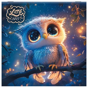 Календарь настенный перекидной 2027 г., BRAUBERG, 12 листов, 21,4х42,8 см, МИНИ, "Magic animals", 118431 - фото 10543706