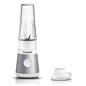 Блендер стационарный BOSCH MMB2111T, 450 Вт, 1 скорость, чаша 0,6 л, пластик, серебристый - фото 10604878