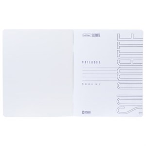 Тетрадь А5, 48 л., HATBER, скоба, клетка, Soft-touch ламинация, СОЛО "Сапфир", 092727, 48Т5лВ1 - фото 11004829