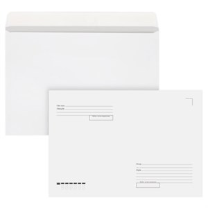Конверты С4 (229х324 мм), отрывная лента, "Куда-Кому", 90 г/м2, КОМПЛЕКТ 250 шт., внутренняя запечатка, STAFF, 118891 - фото 11168161