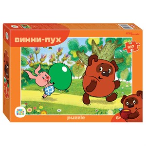 Пазл картонный, 160 элементов, лицензия "Советские мультфильмы", АССОРТИ, поле 24х34,5 см, STEP PUZZLE - фото 11217527