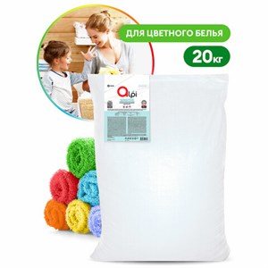 Порошок для стирки белья универсальный 20 кг, GRASS ALPI SENSITIVE, 125519 - фото 11365142