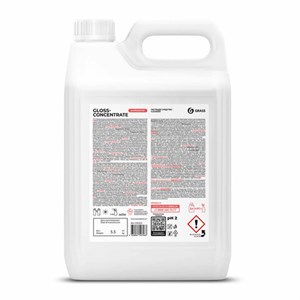 Средство для чистки сантехники кислотное 5,5 кг, GRASS GLOSS PROFESSIONAL, концентрат, 125323 - фото 11365147