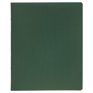 Тетрадь А5, 96 л., HATBER, скоба, клетка, soft-touch ламинация, тиснение КРОКО, "СОЛО_Пихтовый", 096336, 96Т5лтВ1 - фото 12242442