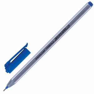 Ручка шариковая масляная PENSAN "Triball", СИНЯЯ, трехгранная, узел 1 мм, линия письма 0,5 мм, 1003, 1003/12 - фото 2580205