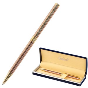Ручка подарочная шариковая GALANT "ASTRON GOLD", корпус розовое золото, детали золотистые, узел 0,7 мм, синяя, 143526 - фото 2582463