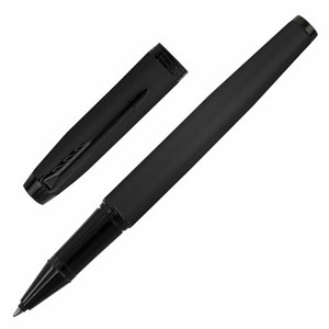 Ручка-роллер PARKER "IM Achromatic Black BT", корпус черный матовый, нержавеющая сталь, черная, 2127743 - фото 2583756