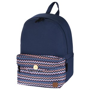 Рюкзак BRAUBERG SYDNEY универсальный, карман с пуговицей, синий, 40х28х12 см, 225352 - фото 2614953