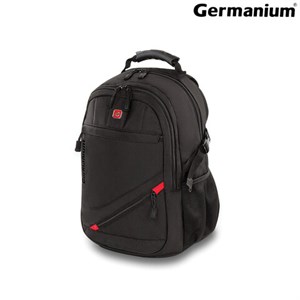 Рюкзак GERMANIUM "S-01" универсальный, с отделением для ноутбука, влагостойкий, черный, 47х32х20 см, 226947 - фото 2616558