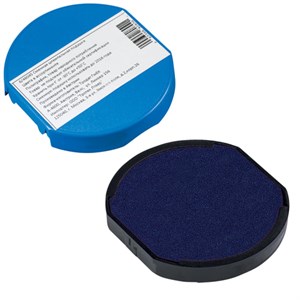 Подушка сменная для печатей ДИАМЕТРОМ 45 мм, синяя, для TRODAT 46045, 46145, арт. 6/46045, 80809 - фото 2629190