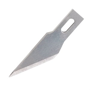 Лезвия для макетных ножей (скальпелей) 8 мм BRAUBERG, КОМПЛЕКТ 5 шт., блистер, 236636 - фото 2630657