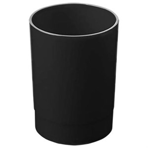 Подставка-органайзер (стакан для ручек), 70х70х90 мм, черный, ПС-30503 - фото 2632103