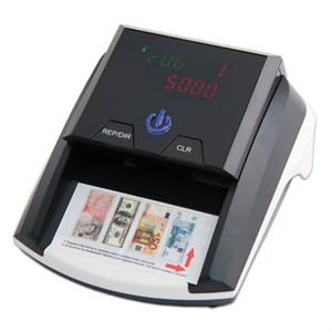 Детектор банкнот MERTECH D-20A LED, автоматический, ИК-, магнитная детекция, с АКБ, черный, 5043 - фото 2649386