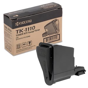 Тонер-картридж KYOCERA (TK-1110) FS1040/1020/1120, оригинальный, ресурс 2500 стр., 1T02M50NX1 - фото 2653538