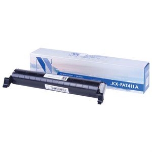 Тонер-картридж NV PRINT (NV-KX-FAT411A) для PANASONIC KX-MB1900/2000/2020/2030, ресурс 2000 стр. - фото 2653542