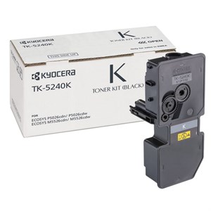 Тонер-картридж KYOCERA (TK-5240K) P5026cdn/w/M5526cdn/w, ресурс 4000 стр., цвет черный, оригинальный, 1T02R70NL0 - фото 2653620