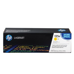 Картридж лазерный HP (CB542A) ColorLJ CP1215/CP1515N и др, №125A, желтый, оригинальный, ресурс 1400 страниц - фото 2655376