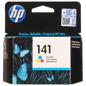 Картридж струйный HP (CB337HE) DJ C4283/C5283/D5363/Officejet J5783 и др, №141, цветной, оригинальный - фото 2655423