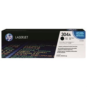 Картридж лазерный HP (CC530A) ColorLaserJet CP2025/CM2320, №304A, черный, оригинальный, ресурс 3500 страниц - фото 2655495