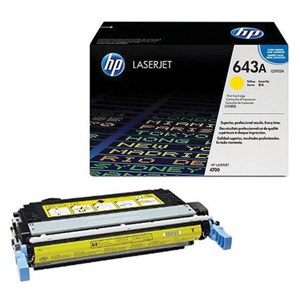 Картридж лазерный HP (Q5952A) ColorLaserJet 4700, №643A, желтый, оригинальный, ресурс 10000 страниц - фото 2655529