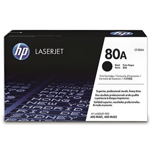 Картридж лазерный HP (CF280A) LaserJet Pro M401/M425, №80A, черный, оригинальный, ресурс 2700 страниц - фото 2655811