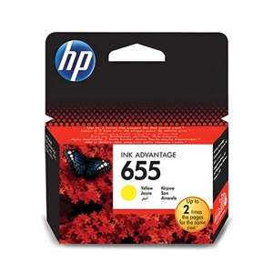 Картридж струйный HP (CZ112AE) Deskjet Ink Advantage 3525/5525/4515/4525 №655, желтый, оригинальный - фото 2655839