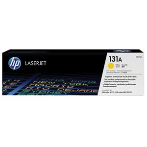 Картридж лазерный HP (CF212A) CLJ Pro 200 M276n/M276nw, №131A, желтый, оригинальный, ресурс 1800 страниц - фото 2655867