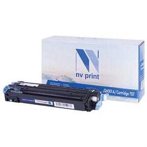 Картридж лазерный NV PRINT (NV-Q6001A) для HP ColorLaserJet CM1015/2600, голубой, ресурс 2000 стр. - фото 2655964