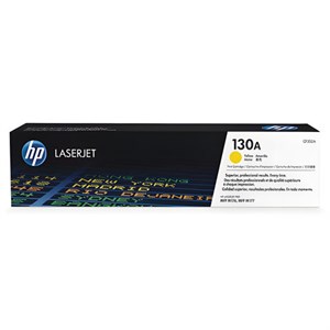 Картридж лазерный HP (CF352A) ColorLaserJet M176n/M177fw, №130A, желтый, оригинальный, ресурс 1000 страниц - фото 2656081