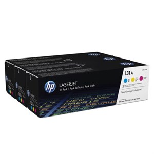 Картридж лазерный HP (U0SL1AM) LJ Pro200 colorM276/M251, №131A, оригинальный, КОМПЛЕКТ 3 цвета по 1800 страниц - фото 2656148