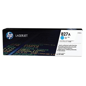 Картридж лазерный HP (CF301A) Color LaserJet M880, №827A, голубой, оригинальный, ресурс 32000 страниц - фото 2656174