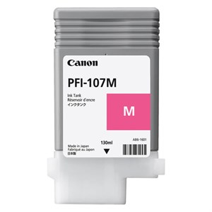 Картридж струйный CANON (PFI-107M) iPF680/685/780/785, пурпурный, оригинальный, ресурс 130 мл, 6707B001 - фото 2656267