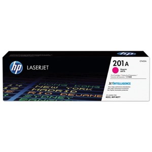 Картридж лазерный HP (CF403A) LaserJet Pro M277n/dw/M252n/dw, №201A, пурпурный, оригинальный, ресурс 1400 страниц - фото 2656303