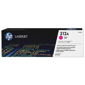 Картридж лазерный HP (CF383A) LaserJet M476dn/476dw/476nw, №312A, пурпурный, оригинальный, ресурс 2700 страниц - фото 2656326