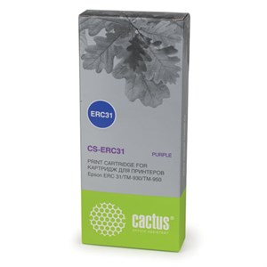 Картридж матричный CACTUS (CS-ERC31) для EPSON TM-930/950, пурпурный - фото 2656596