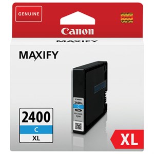 Картридж струйный CANON (PGI-2400XLС) iB4040/MB5040/MB5340, голубой, оригинальный, ресурс 1500 стр., 9274B001 - фото 2656788