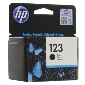 Картридж струйный HP (F6V17AE) Deskjet 2130, №123, чёрный, оригинальный, ресурс 120 стр. - фото 2656829