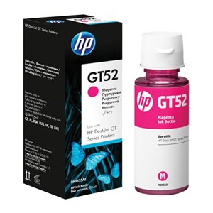 Чернила HP GT52 (M0H55AE) для InkTank 315/410/415, SmartTank 500/515/615 пурпурные, ресурс 8000 страниц, оригинальные - фото 2657037