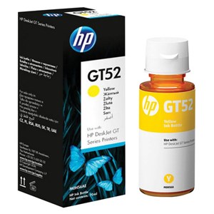 Чернила HP GT52 (M0H56AE) для InkTank 315/410/415, SmartTank 500/515/615 желтые, ресурс 8000 страниц, оригинальные - фото 2657039