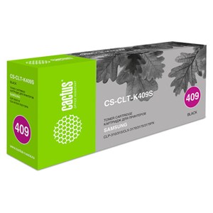 Картридж лазерный CACTUS (CS-CLT-K409S) для SAMSUNG CLP-310/315, черный, ресурс 1500 страниц - фото 2657333