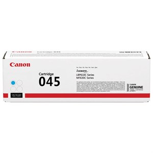 Картридж лазерный CANON (045C) MF635/633/631/LBP 611/613, голубой, ресурс 1300 стр., оригинальный, 1241C002 - фото 2657777