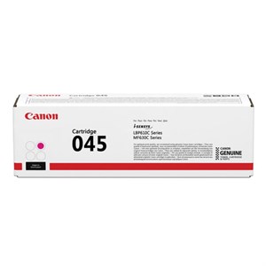 Картридж лазерный CANON (045M) MF635/633/631/LBP 611/613, пурпурный, ресурс 1300 стр., оригинальный, 1240C002 - фото 2657780