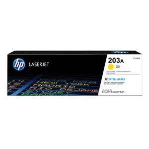 Картридж лазерный HP (CF542A) LaserJet Pro M254/M280/M281, №203A, желтый, оригинальный, ресурс 1300 страниц - фото 2657805