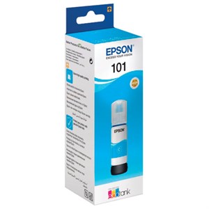 Чернила EPSON 101 (T03V24) для СНПЧ L4150/ L4160/ L6160/ L6170/ L6190, голубые, ОРИГИНАЛЬНЫЕ, C13T03V24A - фото 2657906