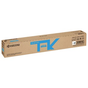 Тонер-картридж KYOCERA (TK-8115C) M8124cidn/M8130cidn, голубой, ресурс 6000 стр., оригинальный, 1T02P3CNL0 - фото 2657938