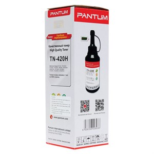 Заправочный комплект PANTUM (TN-420H) P3010/P3300/M6700/M6800/M7100, ресурс 3000 стр., + чип, оригинальный - фото 2657939